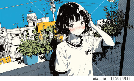 どうでも良い気分の女の子
