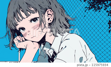 どうでも良い気分の女の子