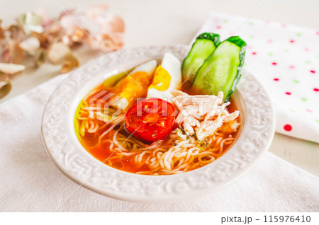 ガスパチョ風とうふ麺 ガスパチョ風とうふ麺 115976410