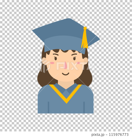 Hand drawn graduation illustration  115976773