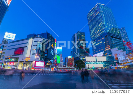 渋谷スクランブル交差点 渋谷スクランブル交差点 115977037