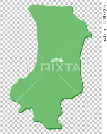 Shape of Tsuken Island (Okinawa Prefecture) Shape of Tsuken Island (Okinawa Prefecture) 115977075