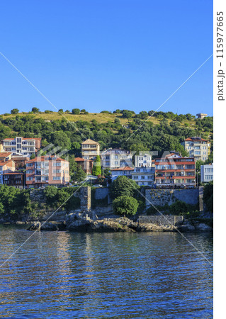 石柱とアマスラ街並み 石柱とアマスラ街並み 115977665