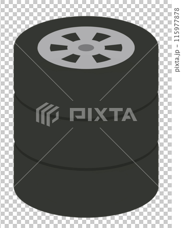 車のタイヤ 車のタイヤ 115977878