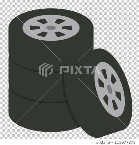 車のタイヤ 車のタイヤ 115977879