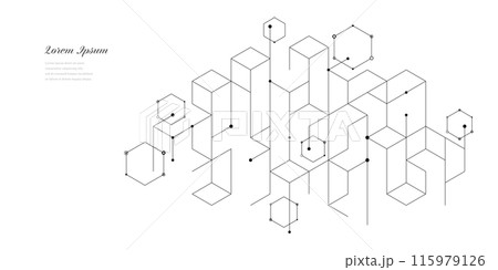 幾何学 抽象 六角形 回路 科学 背景 透過 幾何学 抽象 六角形 回路 科学 背景 透過 115979126