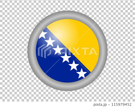 世界國旗波士尼亞與赫塞哥維納圖標 115979452