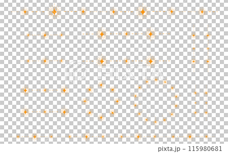 星形線條，框架組。裝飾。 115980681