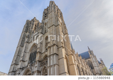 ベルギー ブリュッセル サンミッシェル大聖堂 ベルギー ブリュッセル サンミッシェル大聖堂 115980948