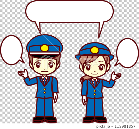 駅員、案内 115981857