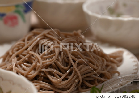 美味しい冷たい日本そば 美味しい冷たい日本そば 115982249