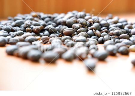 Coffee Beans Being Roasted Coffee Beans Being Roasted 115982667