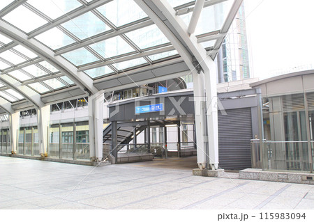 汐留駅(ゆりかもめ)/東京都港区新橋2丁目 汐留駅(ゆりかもめ)/東京都港区新橋2丁目 115983094
