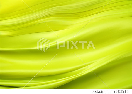 Close-up green metallic object, abstract texture background, Generative AI 115983510