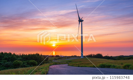 仁賀保高原(夕景) 仁賀保高原(夕景) 115983748