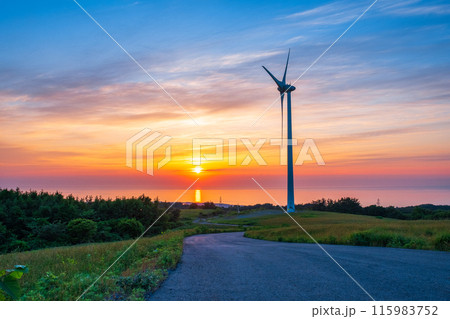 仁賀保高原(夕景) 仁賀保高原(夕景) 115983752