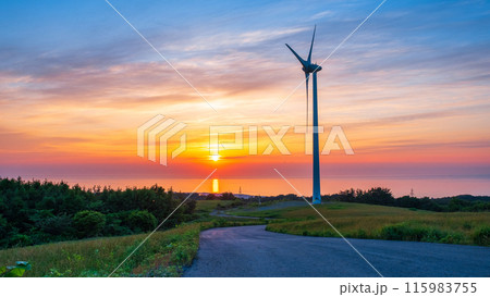 仁賀保高原(夕景) 仁賀保高原(夕景) 115983755