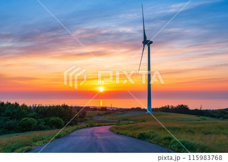 仁賀保高原(夕景) 仁賀保高原(夕景) 115983768