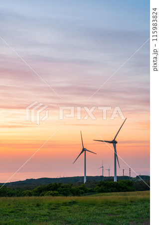仁賀保高原(夕景) 仁賀保高原(夕景) 115983824
