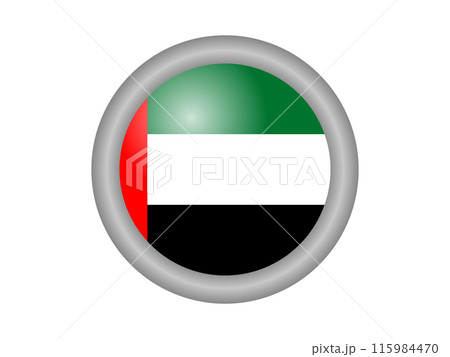 世界の国旗 アラブ首長国連邦のアイコン 世界の国旗 アラブ首長国連邦のアイコン 115984470
