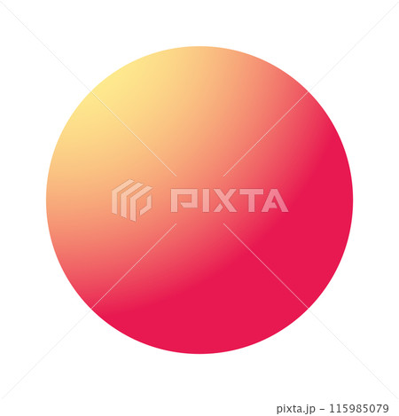 Circle color gradients. Rounded vibrant sphere buttons. Vector holographic set Circle color gradients. Rounded vibrant sphere buttons. Vector holographic set 115985079