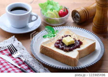 あんバタートースト 115985496