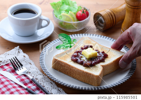 あんバタートースト 115985501