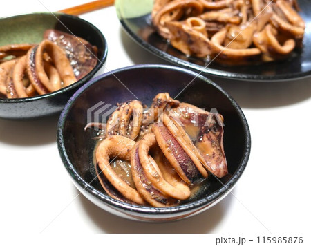 おいしいイカのワタ煮 115985876