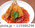 アジフライのトマトソース 115986296
