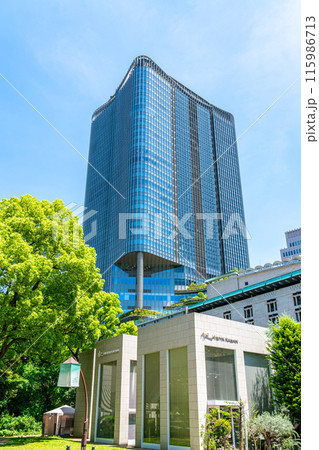 【東京都】日比谷公園から見える東京ミッドタウン日比谷 【東京都】日比谷公園から見える東京ミッドタウン日比谷 115986713