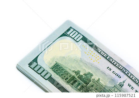 scrolled stack of dollar bills 1 scrolled stack of dollar bills 1 115987521