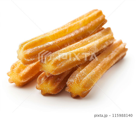 白背景にチュロス「AI生成画像」 白背景にチュロス「AI生成画像」 115988140