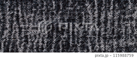 Texture velvet black and gray background from soft upholstery textile, macro. Abstract velour fabric Texture velvet black and gray background from soft upholstery textile, macro. Abstract velour fabric 115988759