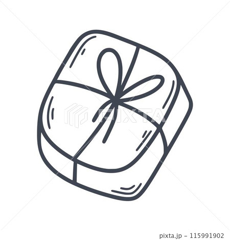 Universal packaged goods icon doodle sketch style Universal packaged goods icon doodle sketch style 115991902