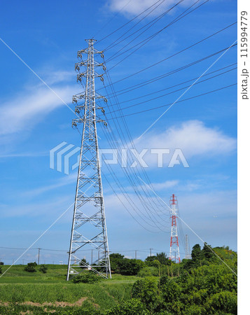 送電鉄塔（千葉県君津市） 115994779