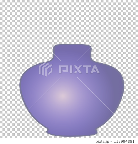 Flower vase illustration 115994881