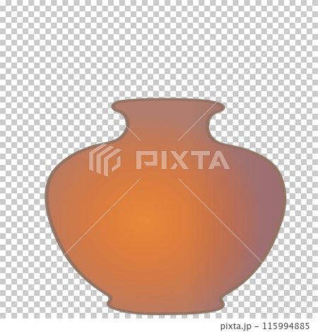 Flower vase illustration 115994885