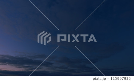 Different shades cloud with color sky. Clouds at sunset. Abstract weather nature background. Timelapse. Different shades cloud with color sky. Clouds at sunset. Abstract weather nature background. Timelapse. 115997936