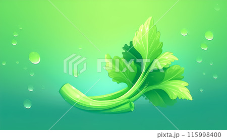 CGイラスト　セロリのイメージイラスト 115998400