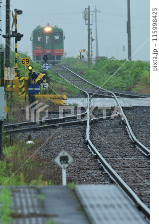 霧雨に煙る真岡鐵道 霧雨に煙る真岡鐵道 115998425