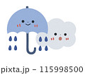 雨のちくもり　アイコン 115998500