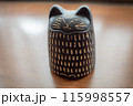 木彫りの猫 115998557