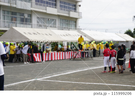 地区体育祭 風景 イメージ ボケ 地区体育祭 風景 イメージ ボケ 115999206