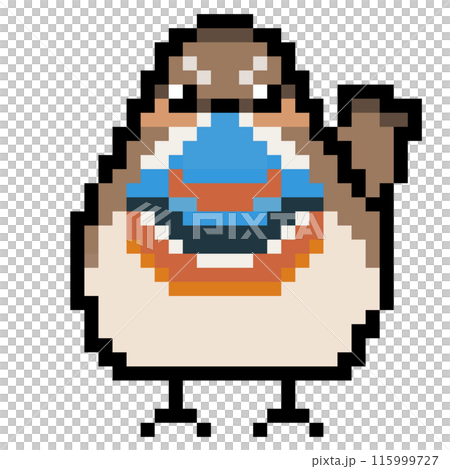 Pixel art Animal illustration Ogawa Robin 115999727
