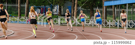 start women's 200-meter race at summer athletics games 115999862