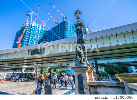 日本の東京都市景観 6月。日本橋や日本橋一丁目の再開発事業などを望む=5日 日本の東京都市景観 6月。日本橋や日本橋一丁目の再開発事業などを望む=5日 116000080