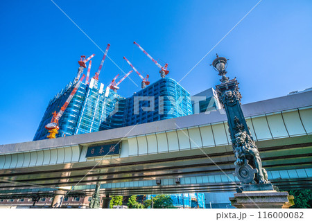日本の東京都市景観 6月。日本橋や日本橋一丁目の再開発事業などを望む=5日 日本の東京都市景観 6月。日本橋や日本橋一丁目の再開発事業などを望む=5日 116000082