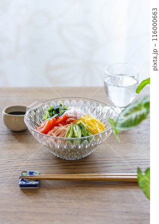 お昼に冷やし中華 116000663