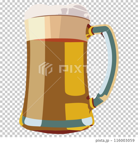 生啤酒進入啤酒杯 生啤酒進入啤酒杯 116003059