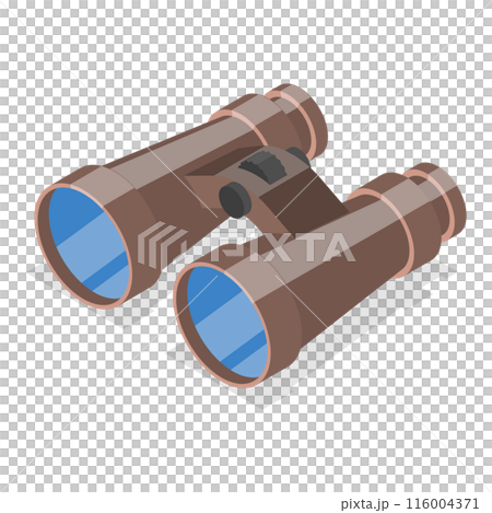 3D Isometric Flat Set of Camping Equipments. Item 2 3D Isometric Flat Set of Camping Equipments. Item 2 116004371